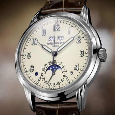 Prova al polso Patek Philippe 5320G calendario Perpetuo