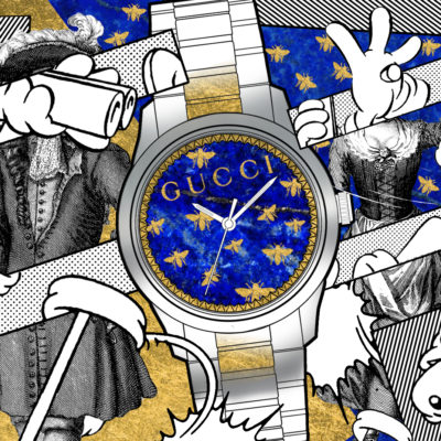 GUCCI LANCIA UN NUOVO PROGETTO COLLABORATIVO CON  PROTAGONISTA IL G-TIMELESS WATCH