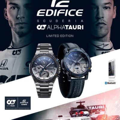 Casio presenta i nuovi orologi EDIFICE nati dalla collaborazione con la Scuderia AlphaTauri