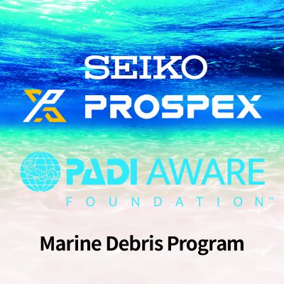 Seiko, PADI e la PADI AWARE Foundation uniscono le loro forze per la salvaguardia degli oceani