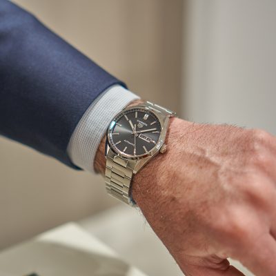 Tag Heuer Carrera Date – Prova al polso realizzata presso La Rinascente Duomo – Milano