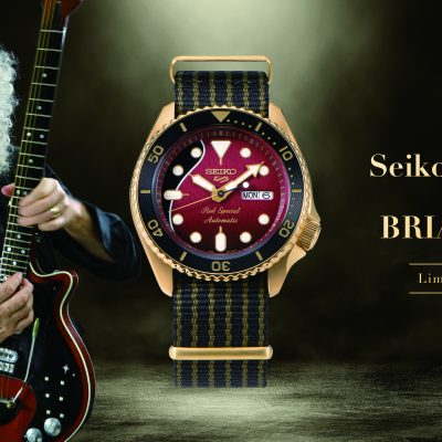 Seiko 5 Sports x Brian May Edizione Limitata