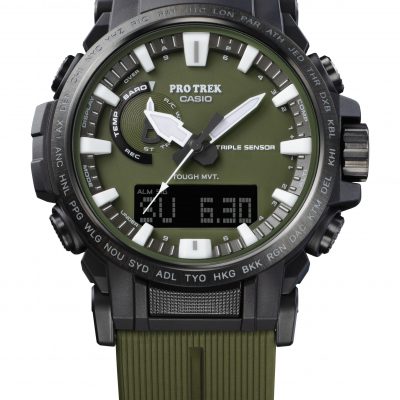 Casio presenta il nuovo PRO TREK realizzato con la bioplastica