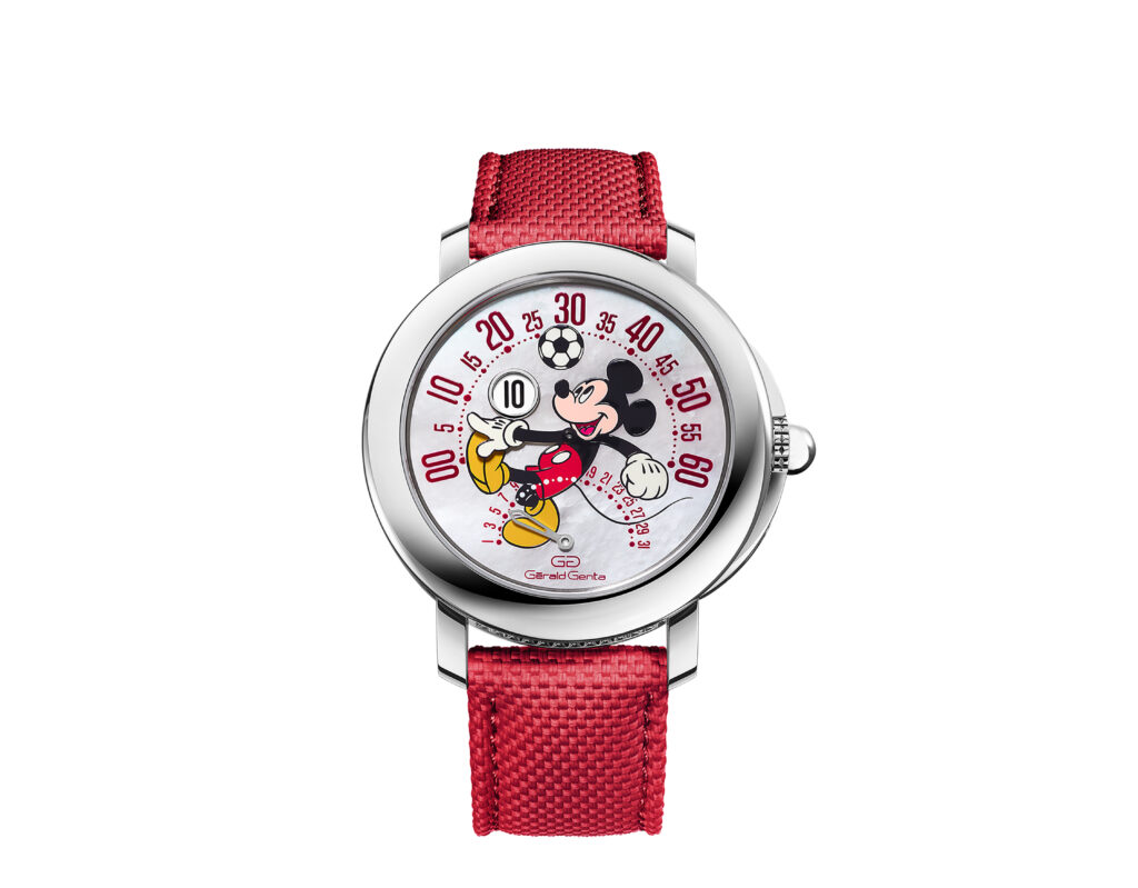 L OROLOGIO GERALD GENTA ARENA BI RETRO CON TOPOLINO DISNEY CHE