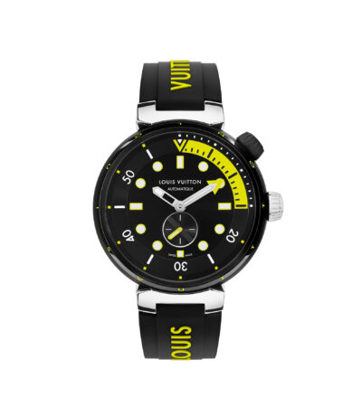 Scheda tecnica – Louis Vuitton Tambour Street Diver, in foto Neon Black