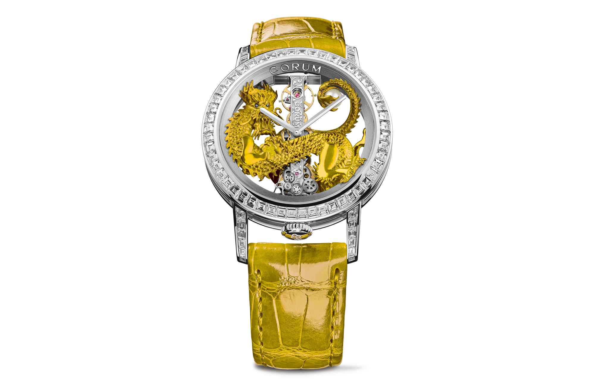 CORUM ELEVATES ELEGANCE UNVEILING THE GOLDEN BRIDGE DRAGON