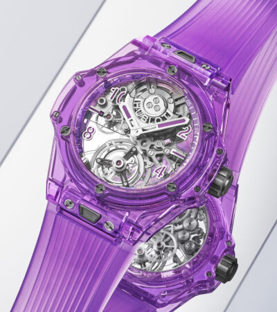 Scheda tecnica – Hublot Big Bang Tourbillon Purple Sapphire