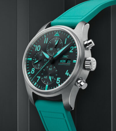 Scheda tecnica – IWC Shaffhausen Pilot’s Watch Chronograph 41 Edition “MERCEDES-AMG Petronas Formula One™ Team”