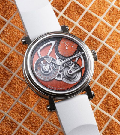 Arriva l’estate: nuovo OPENWORKED DUAL TIME TERRACOTTA di Speake Marin