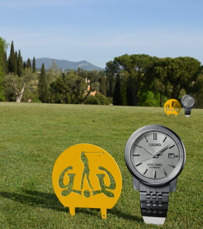 Seiko Official Tee Timer del torneo golfistico Arte&Golf