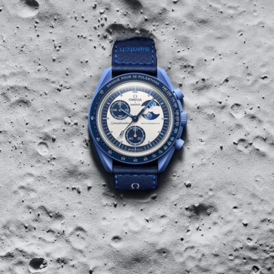 IL BIOCERAMIC MOONSWATCH MISSION TO THE SUPER BLUE MOONPHASE