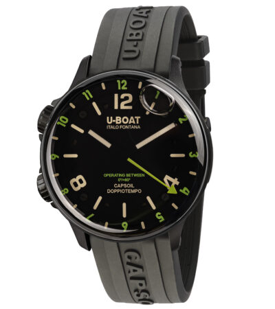 Scheda tecnica – U-Boat Capsoil Doppiotempo DLC Green Rehaut code 8840