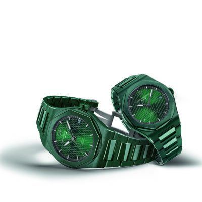 Annuario 2023 – Girard-Perregaux LAUREATO 42 MM Green Ceramic Aston Martin Edition